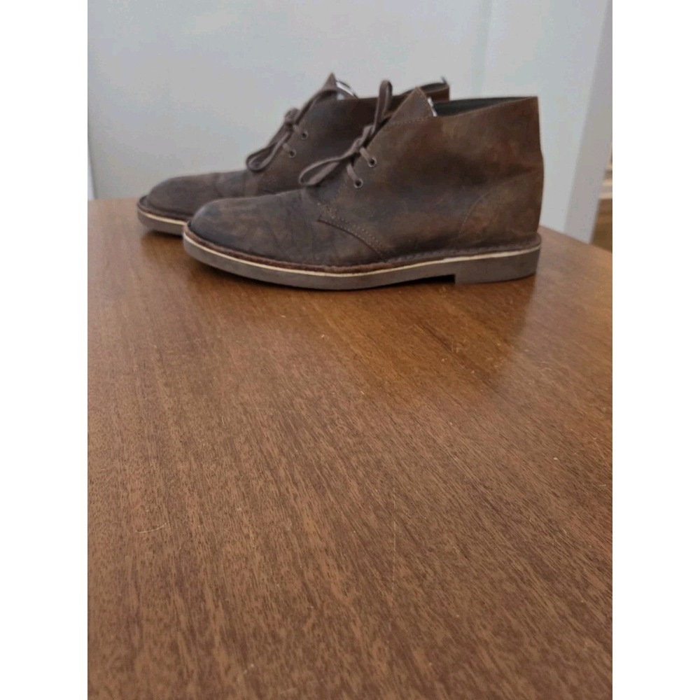 Clarks Bushacre Leather Chikka Boots Mens 10m Brown